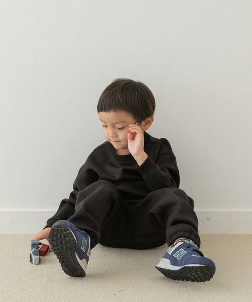 URBAN RESEARCH DOORS / アーバンリサーチ ドアーズ パンツ | 『セットアップ対応』ダンボールニットスウェットパンツ(KIDS) | 詳細10