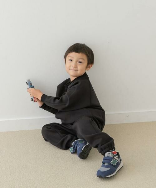 URBAN RESEARCH DOORS / アーバンリサーチ ドアーズ パンツ | 『セットアップ対応』ダンボールニットスウェットパンツ(KIDS) | 詳細11