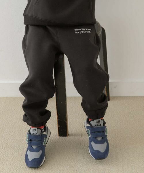 URBAN RESEARCH DOORS / アーバンリサーチ ドアーズ パンツ | 『セットアップ対応』ダンボールニットスウェットパンツ(KIDS) | 詳細8