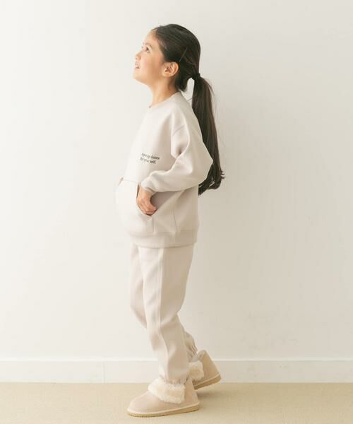 URBAN RESEARCH DOORS / アーバンリサーチ ドアーズ パンツ | 『セットアップ対応』ダンボールニットスウェットパンツ(KIDS) | 詳細21