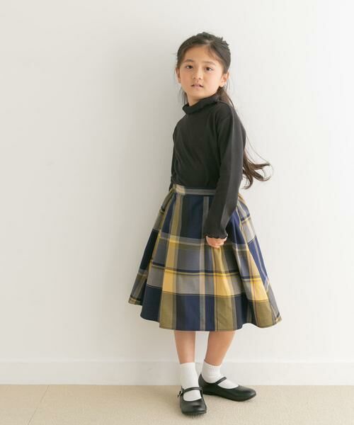 URBAN RESEARCH DOORS / アーバンリサーチ ドアーズ パンツ | 『親子リンク』カラーチェックスカート(KIDS) | 詳細11