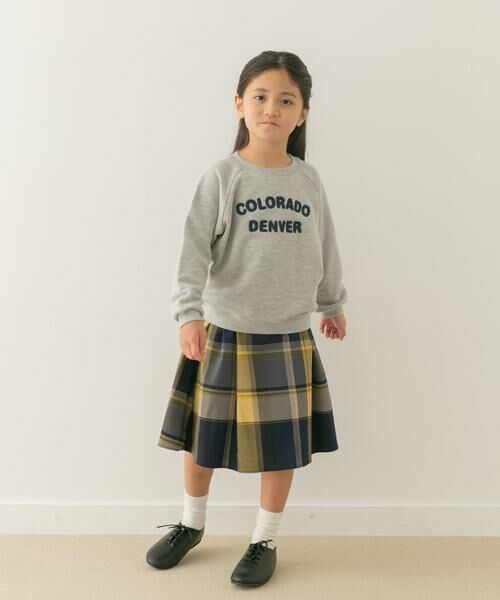 URBAN RESEARCH DOORS / アーバンリサーチ ドアーズ パンツ | 『親子リンク』カラーチェックスカート(KIDS) | 詳細3