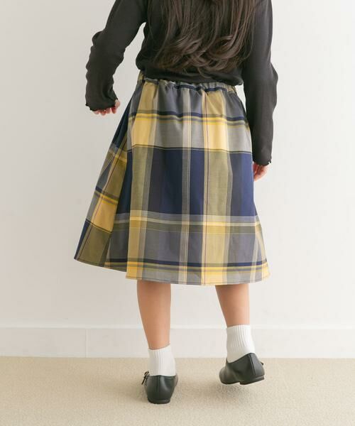 URBAN RESEARCH DOORS / アーバンリサーチ ドアーズ パンツ | 『親子リンク』カラーチェックスカート(KIDS) | 詳細6