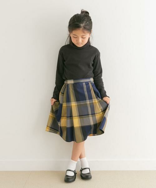 URBAN RESEARCH DOORS / アーバンリサーチ ドアーズ パンツ | 『親子リンク』カラーチェックスカート(KIDS) | 詳細9