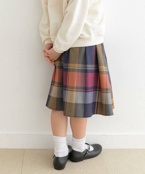URBAN RESEARCH DOORS / アーバンリサーチ ドアーズ パンツ | 『親子リンク』カラーチェックスカート(KIDS) | 詳細15