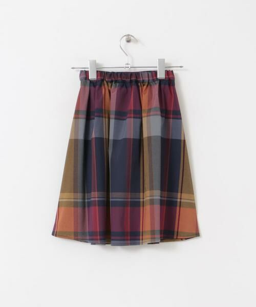 URBAN RESEARCH DOORS / アーバンリサーチ ドアーズ パンツ | 『親子リンク』カラーチェックスカート(KIDS) | 詳細23