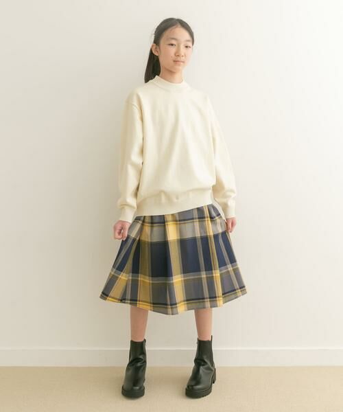 URBAN RESEARCH DOORS / アーバンリサーチ ドアーズ パンツ | 『親子リンク』カラーチェックスカート(KIDS) | 詳細2