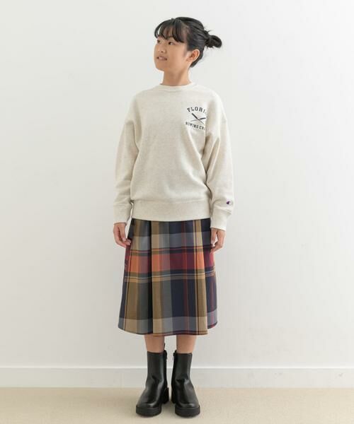 URBAN RESEARCH DOORS / アーバンリサーチ ドアーズ パンツ | 『親子リンク』カラーチェックスカート(KIDS) | 詳細16