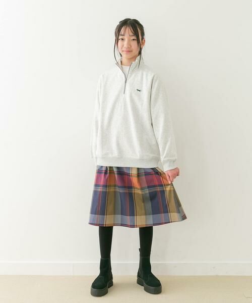 URBAN RESEARCH DOORS / アーバンリサーチ ドアーズ パンツ | 『親子リンク』カラーチェックスカート(KIDS) | 詳細8