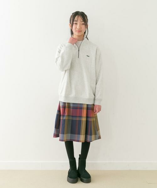 URBAN RESEARCH DOORS / アーバンリサーチ ドアーズ パンツ | 『親子リンク』カラーチェックスカート(KIDS) | 詳細9