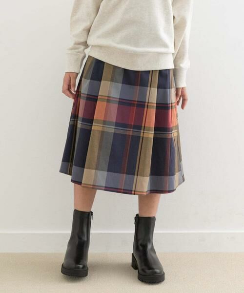 URBAN RESEARCH DOORS / アーバンリサーチ ドアーズ パンツ | 『親子リンク』カラーチェックスカート(KIDS) | 詳細10