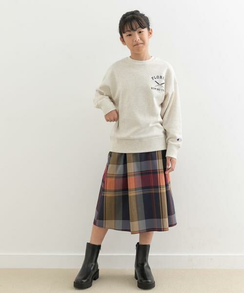 URBAN RESEARCH DOORS / アーバンリサーチ ドアーズ パンツ | 『親子リンク』カラーチェックスカート(KIDS) | 詳細15