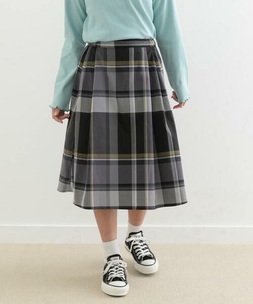URBAN RESEARCH DOORS / アーバンリサーチ ドアーズ パンツ | 『親子リンク』カラーチェックスカート(KIDS) | 詳細25