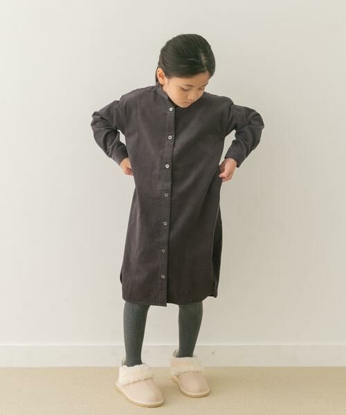 URBAN RESEARCH DOORS / アーバンリサーチ ドアーズ ワンピース | 『親子リンク』『UR TECH』コーデュロイシャツワンピース(KIDS) | 詳細11
