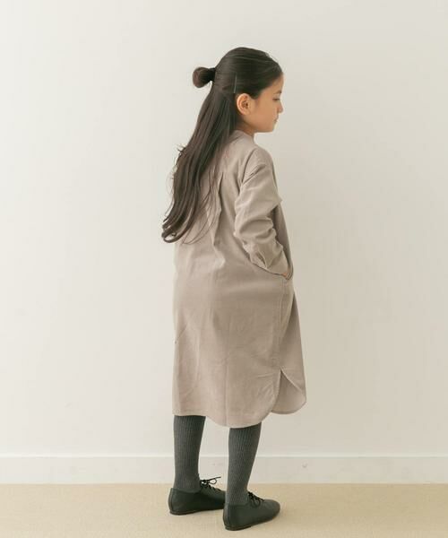 URBAN RESEARCH DOORS / アーバンリサーチ ドアーズ ワンピース | 『親子リンク』『UR TECH』コーデュロイシャツワンピース(KIDS) | 詳細21