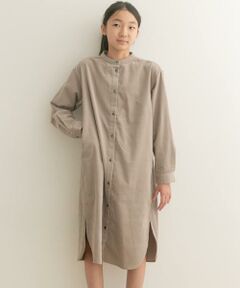 URBAN RESEARCH DOORS / アーバンリサーチ ドアーズ ワンピース | 『親子リンク』『WEB/一部店舗限定』『UR TECH』コーデュロイシャツワンピース(KIDS)