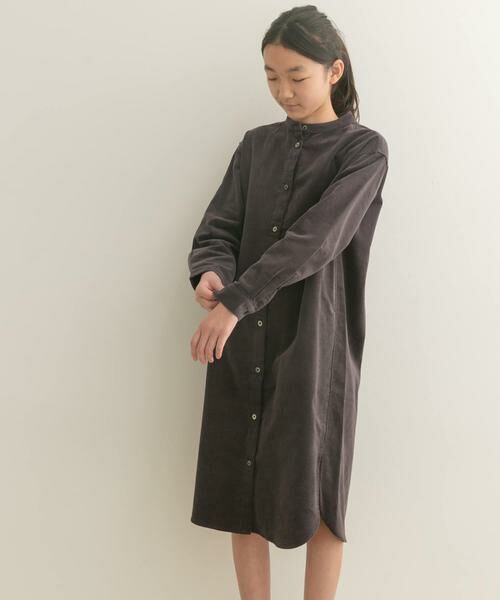 URBAN RESEARCH DOORS / アーバンリサーチ ドアーズ ワンピース | 『親子リンク』『WEB/一部店舗限定』『UR TECH』コーデュロイシャツワンピース(KIDS) | 詳細10