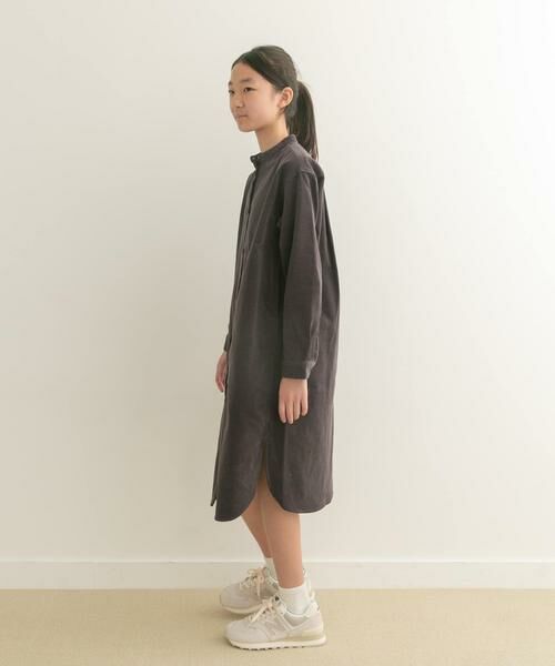 URBAN RESEARCH DOORS / アーバンリサーチ ドアーズ ワンピース | 『親子リンク』『WEB/一部店舗限定』『UR TECH』コーデュロイシャツワンピース(KIDS) | 詳細12