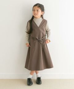 URBAN RESEARCH DOORS / アーバンリサーチ ドアーズ ワンピース | 『親子リンク』『UR TECH』ツイルジャンパースカート(KIDS)