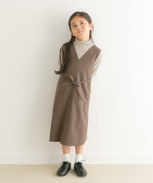 URBAN RESEARCH DOORS / アーバンリサーチ ドアーズ ワンピース | 『親子リンク』『UR TECH』ツイルジャンパースカート(KIDS) | 詳細3