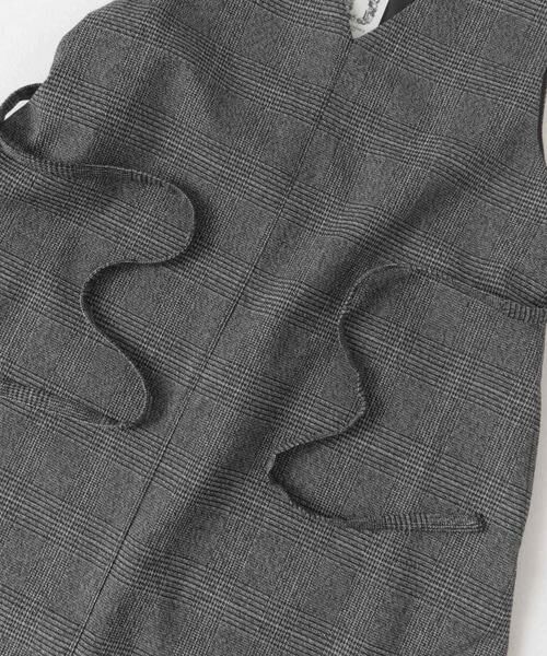 URBAN RESEARCH DOORS / アーバンリサーチ ドアーズ ワンピース | 『親子リンク』『WEB/一部店舗限定』『UR TECH』ツイルジャンパースカート(KIDS) | 詳細18