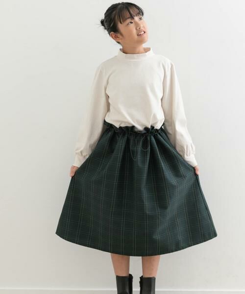 URBAN RESEARCH DOORS / アーバンリサーチ ドアーズ ワンピース | ドロストドッキングワンピース(KIDS) | 詳細1