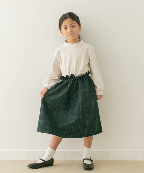 URBAN RESEARCH DOORS / アーバンリサーチ ドアーズ ワンピース | ドロストドッキングワンピース(KIDS) | 詳細10