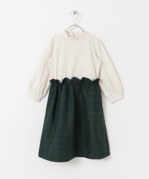 URBAN RESEARCH DOORS / アーバンリサーチ ドアーズ ワンピース | ドロストドッキングワンピース(KIDS) | 詳細14