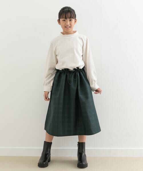 URBAN RESEARCH DOORS / アーバンリサーチ ドアーズ ワンピース | ドロストドッキングワンピース(KIDS) | 詳細5