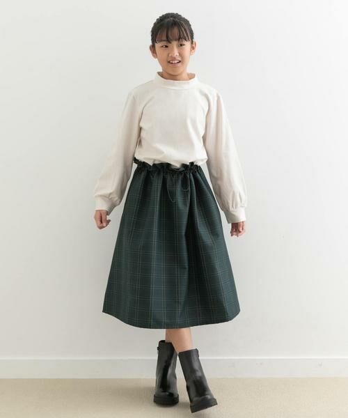 URBAN RESEARCH DOORS / アーバンリサーチ ドアーズ ワンピース | ドロストドッキングワンピース(KIDS) | 詳細8