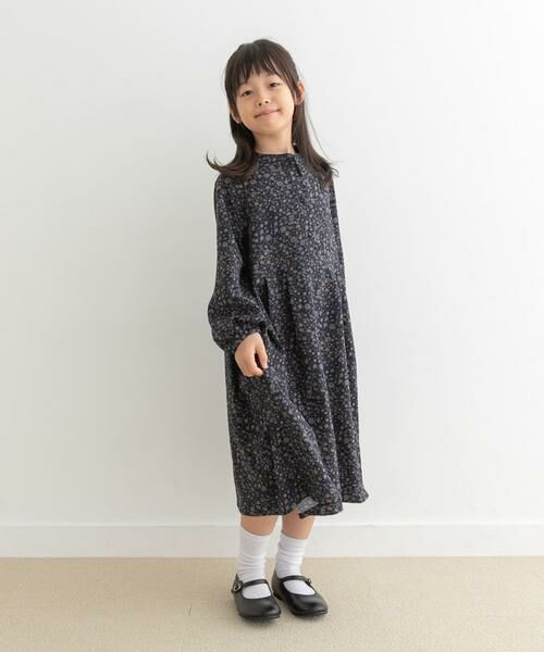 URBAN RESEARCH DOORS / アーバンリサーチ ドアーズ ワンピース | 『親子リンク』フラワープリントワンピース(KIDS) | 詳細4