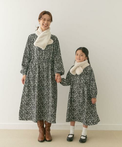URBAN RESEARCH DOORS / アーバンリサーチ ドアーズ ワンピース | 『親子リンク』フラワープリントワンピース(KIDS) | 詳細17