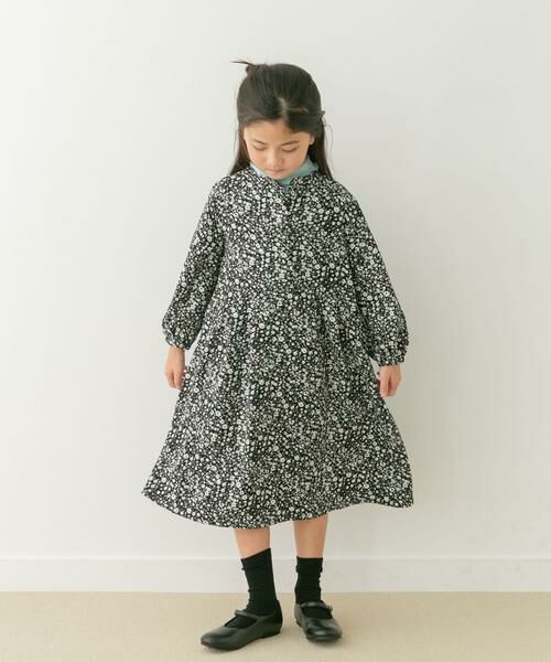 URBAN RESEARCH DOORS / アーバンリサーチ ドアーズ ワンピース | 『親子リンク』フラワープリントワンピース(KIDS) | 詳細20