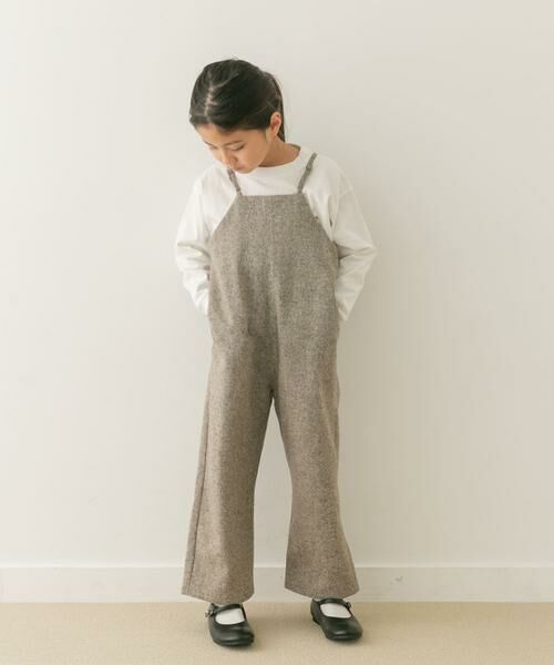 URBAN RESEARCH DOORS / アーバンリサーチ ドアーズ ワンピース | 『親子リンク』ネップツイードサロペット(KIDS) | 詳細14