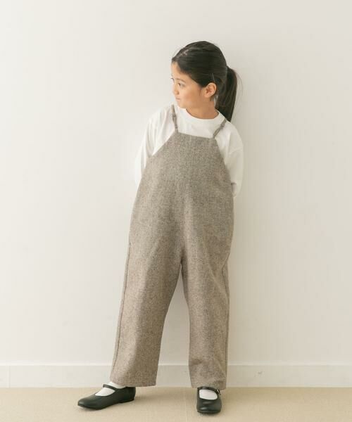 URBAN RESEARCH DOORS / アーバンリサーチ ドアーズ ワンピース | 『親子リンク』ネップツイードサロペット(KIDS) | 詳細16