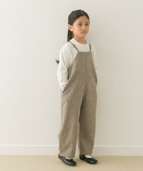 URBAN RESEARCH DOORS / アーバンリサーチ ドアーズ ワンピース | 『親子リンク』ネップツイードサロペット(KIDS) | 詳細17