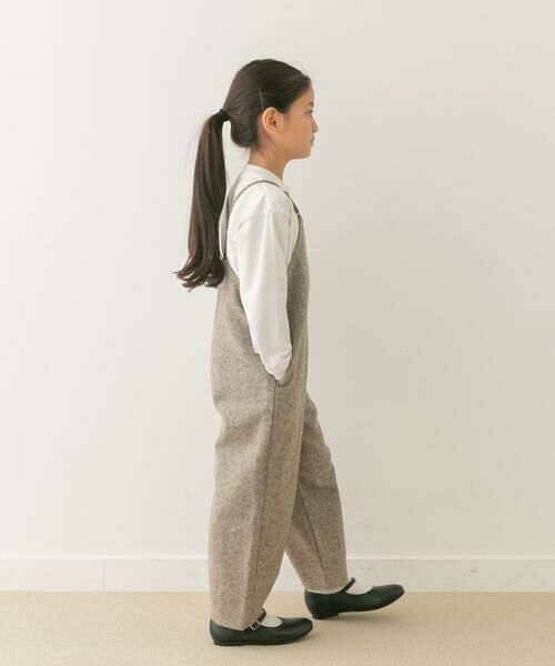 URBAN RESEARCH DOORS / アーバンリサーチ ドアーズ ワンピース | 『親子リンク』ネップツイードサロペット(KIDS) | 詳細19