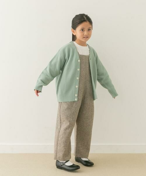 URBAN RESEARCH DOORS / アーバンリサーチ ドアーズ ワンピース | 『親子リンク』ネップツイードサロペット(KIDS) | 詳細21