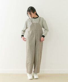 URBAN RESEARCH DOORS / アーバンリサーチ ドアーズ ワンピース | 『親子リンク』『WEB/一部店舗限定』ネップツイードサロペット(KIDS)