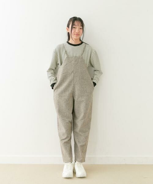 URBAN RESEARCH DOORS / アーバンリサーチ ドアーズ ワンピース | 『親子リンク』『WEB/一部店舗限定』ネップツイードサロペット(KIDS) | 詳細8