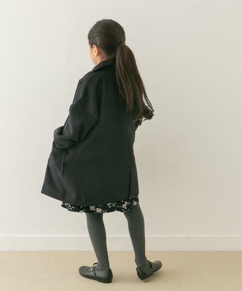 URBAN RESEARCH DOORS / アーバンリサーチ ドアーズ アウター | ステンカラーウール混コート(KIDS) | 詳細6