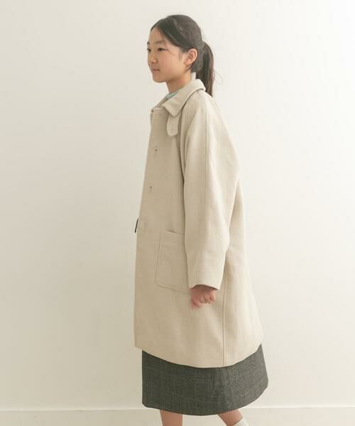 URBAN RESEARCH DOORS / アーバンリサーチ ドアーズ アウター | 『WEB/一部店舗限定』ステンカラーウール混コート(KIDS) | 詳細19