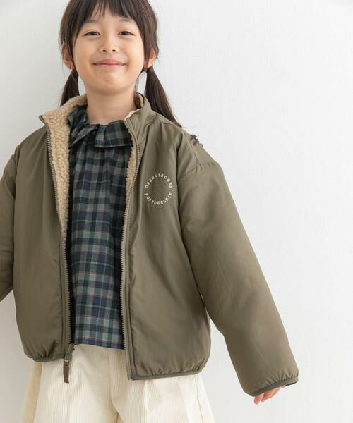 URBAN RESEARCH DOORS / アーバンリサーチ ドアーズ アウター | リバーシブルボアジャケット(KIDS) | 詳細3