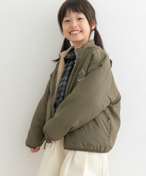 URBAN RESEARCH DOORS / アーバンリサーチ ドアーズ アウター | リバーシブルボアジャケット(KIDS) | 詳細4