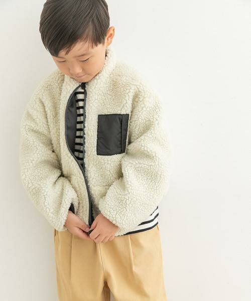 URBAN RESEARCH DOORS / アーバンリサーチ ドアーズ アウター | リバーシブルボアジャケット(KIDS) | 詳細20