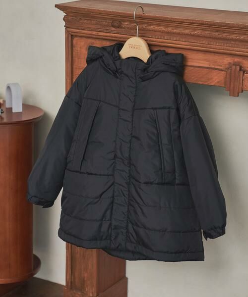 URBAN RESEARCH DOORS / アーバンリサーチ ドアーズ アウター | 『洗濯可/撥水』THERMOARENA中綿コート(KIDS)(ブラック)