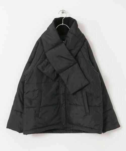 URBAN RESEARCH DOORS / アーバンリサーチ ドアーズ アウター | 『WEB/一部店舗限定』『洗濯可/撥水』マフラー付き中綿ノーカラージャケット(KIDS) | 詳細30