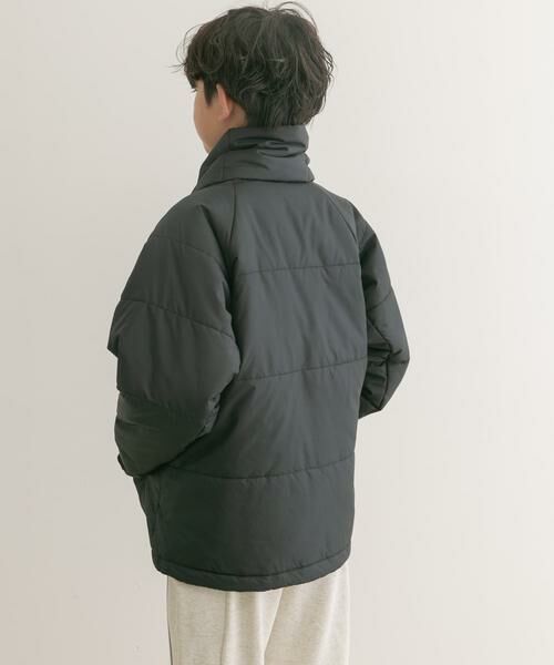 URBAN RESEARCH DOORS / アーバンリサーチ ドアーズ アウター | 『WEB/一部店舗限定』『洗濯可/撥水』マフラー付き中綿ノーカラージャケット(KIDS) | 詳細24