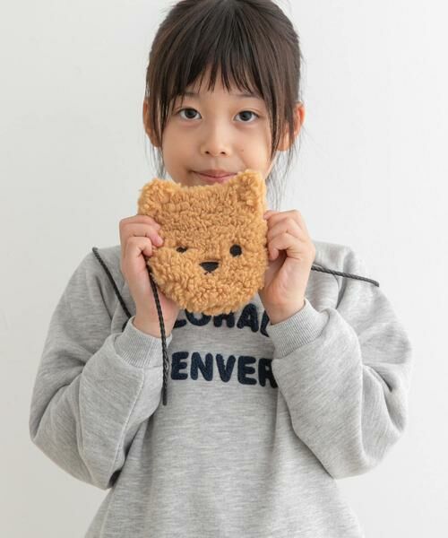 URBAN RESEARCH DOORS/アーバンリサーチ ドアーズ アニマルボアポシェット(KIDS) ベージュ one URBAN RESEARCH DOORS/アーバンリサーチ ドアーズ アニマルボアポシェット(KIDS) ベージュ one
