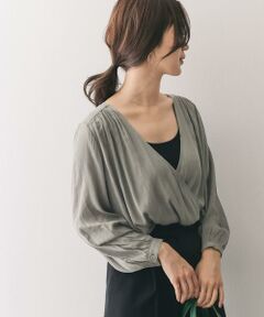 URBAN RESEARCH DOORS / アーバンリサーチ ドアーズ シャツ・ブラウス | カシュクールブラウス∴